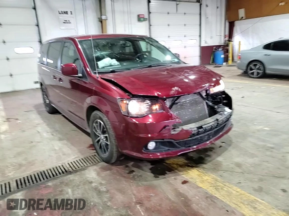 2018 Dodge Grand Caravan SE with VIN 2C4RDGBG4JR215192, listed as a Copart auction lot 45911655 with 75,239 mi miles and Salvage Title. Bid and sale history available at DreamBid. Image 14.