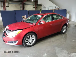 2015 Buick Regal Premium I z VIN 2G4GN5EX4F9137486, wystawiony jako Copart lot #58920515 z przebiegiem 112 300 mil mil oraz Czysty tytuł • Clean title. Historia ofert i sprzedaży dostępna na DreamBid. Obrazek 1.