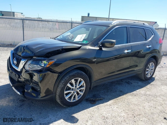 2017 Nissan Rogue S with VIN KNMAT2MV3HP522122, listed as a IAAI auction lot 41742970 with 61,091 mi miles. Bid and sale history available at carsss.com. Image 17.