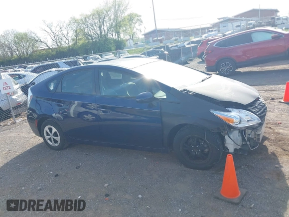 2013 Toyota Prius One with VIN JTDKN3DU4D1733094, listed as a IAAI auction lot 42023958 with 106,672 mi miles. Bid and sale history available at carsss.com. Image 14.