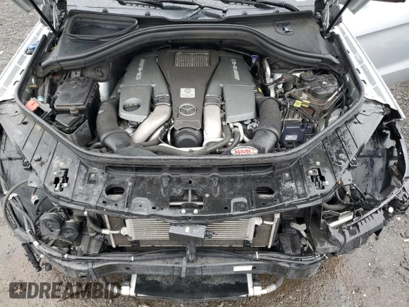 2015 Mercedes-Benz GL-Class GL 63 AMG with VIN 4JGDF7EE7FA484101, listed as a Copart auction lot 72927794 with 128,669 mi miles and Salvage Title. Bid and sale history available at carsss.com. Image 12.