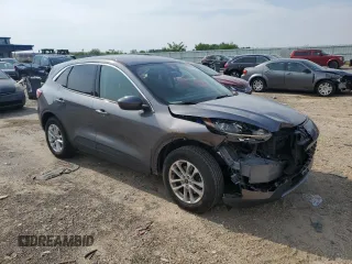 2021 Ford Escape SE with VIN 1FMCU0G69MUA08491, listed as a Copart auction lot 58772555 with 55,275 mi miles and Salvage title. Bid and sale history available at DreamBid. Image 4.