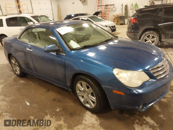 2010 Chrysler Sebring Limited z VIN 1C3BC6EV4AN122733, wystawiony jako IAAI lot #41420349 z przebiegiem 128 164 mil mil oraz . Historia ofert i sprzedaży dostępna na DreamBid. Obrazek 1.