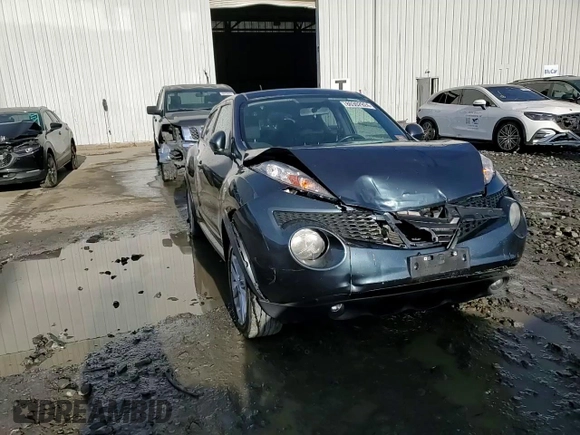 2014 Nissan Juke SV with VIN JN8AF5MV4ET362235, listed as a Copart auction lot 80302924 with 143,862 mi miles and Salvage title. Bid and sale history available at DreamBid. Image 14.