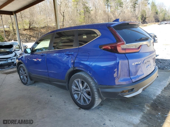 2020 Honda CR-V EX with VIN 7FARW2H54LE012406, listed as a Copart auction lot 49729215 with 86,815 mi miles and Salvage Title. Bid and sale history available at carsss.com. Image 2.