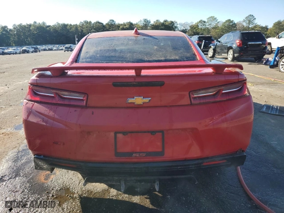 2017 Chevrolet Camaro 1SS with VIN 1G1FF1R78H0204516, listed as a Copart auction lot 85861414 with 0 mi miles and Salvage Title. Bid and sale history available at carsss.com. Image 6.