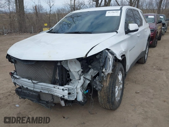 2023 Chevrolet Traverse LS with VIN 1GNEVLKW6PJ258657, listed as a IAAI auction lot 41720245 with 16,643 mi miles. Bid and sale history available at carsss.com. Image 18.