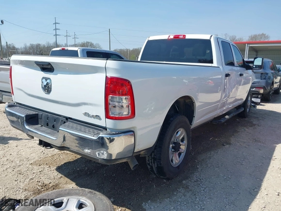 2024 Ram 2500 Tradesman with VIN 3C6UR5HJ1RG327380, listed as a IAAI auction lot 41729204 with 3,912 mi miles. Bid and sale history available at carsss.com. Image 4.