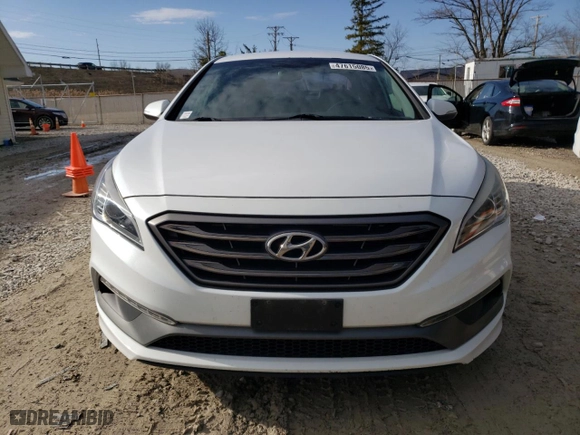2015 Hyundai Sonata 2.4L Limited with VIN 5NPE34AF9FH197303, listed as a Copart auction lot 47615085 with 110,143 mi miles and Salvage Title. Bid and sale history available at carsss.com. Image 5.