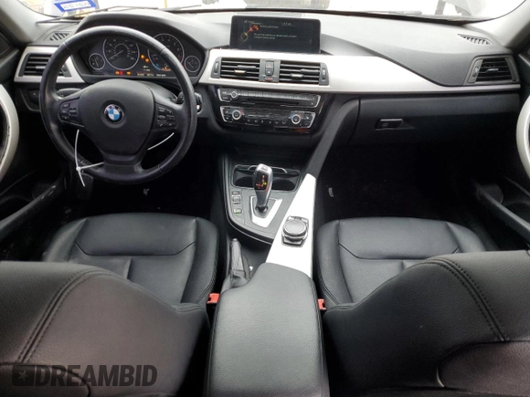 2016 BMW 3 Series 320i with VIN WBA8E1G51GNT37654, listed as a Copart auction lot 43650585 with 141,032 mi miles and Salvage Title. Bid and sale history available at DreamBid. Image 8.