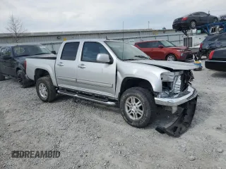 2012 GMC Canyon SLE2 with VIN 1GTH6PFE9C8105140, listed as a Copart auction lot 53684075 with Not provided miles and Salvage title. Bid and sale history available at DreamBid. Image 4.