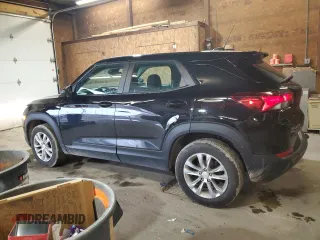 2021 Chevrolet TrailBlazer LS with VIN KL79MNSL9MB153791, listed as a Copart auction lot 52482825 with 127,938 mi miles and Salvage Title. Bid and sale history available at DreamBid. Image 2.