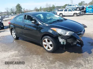 2012 Hyundai Elantra GLS with VIN KMHDH4AE3CU367530, listed as a IAAI auction lot 41897212 with 94,606 mi miles. Bid and sale history available at carsss.com. Image 1.