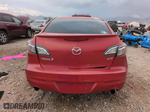 2010 Mazda 3 S Sport with VIN JM1BL1S5XA1348589, listed as a Copart auction lot 53480645 with 164,351 mi miles and Salvage Title. Bid and sale history available at DreamBid. Image 6.
