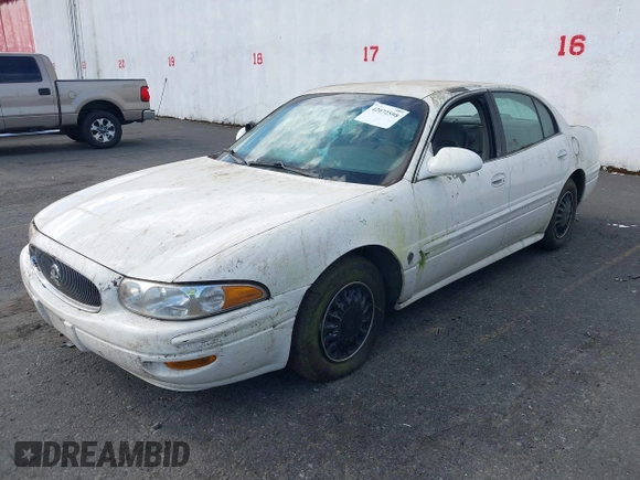 2003 Buick LeSabre Custom with VIN 1G4HP52K63U117987, listed as a IAAI auction lot 42072598 with 1 mi miles. Bid and sale history available at carsss.com. Image 2.