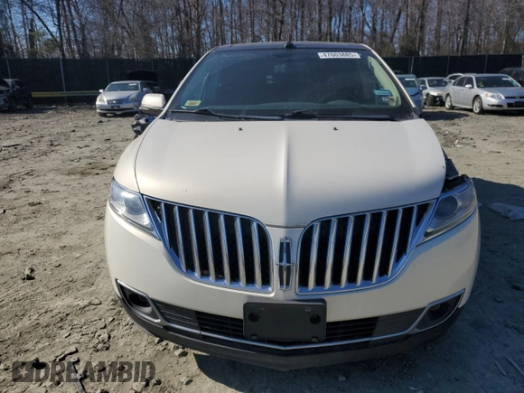 2012 Lincoln MKX with VIN 2LMDJ8JK2CBL13731, listed as a Copart auction lot 47603885 with 171,251 mi miles and Salvage Title. Bid and sale history available at DreamBid. Image 5.