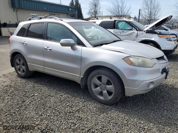 2007 Acura RDX with VIN 5J8TB18207A012013, listed as a Copart auction lot 51611665 with 201,379 mi miles and Clean Title. Bid and sale history available at carsss.com. Image 4.