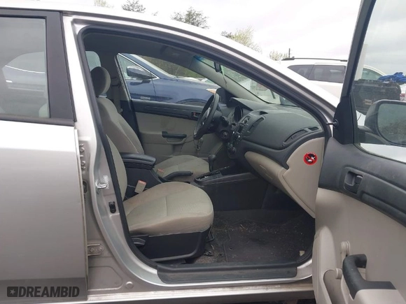 2010 Kia Forte LX with VIN KNAFT4A29A5259032, listed as a IAAI auction lot 41808367 with NaN miles. Bid and sale history available at carsss.com. Image 5.