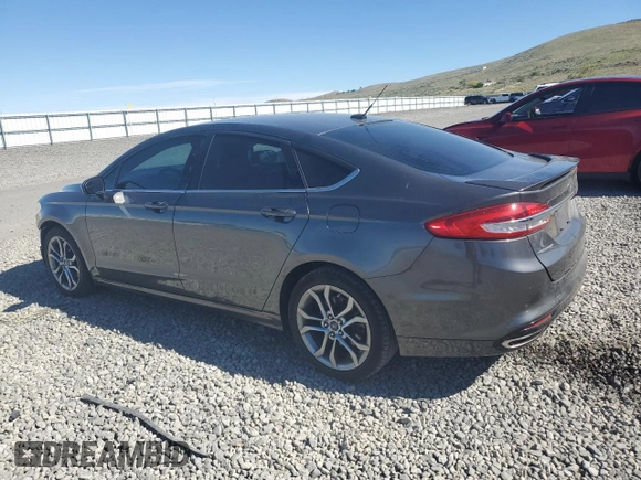 2017 Ford Fusion SE with VIN 3FA6P0H94HR142409, listed as a Copart auction lot 58325775 with 64,462 mi miles and Salvage title. Bid and sale history available at DreamBid. Image 2.