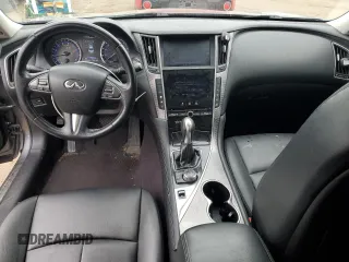 2015 Infiniti Q50 with VIN JN1BV7AP5FM356012, listed as a Copart auction lot 57848185 with 98,204 mi miles and Salvage title. Bid and sale history available at DreamBid. Image 8.