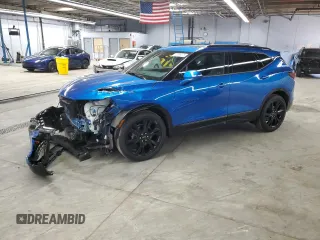 2021 Chevrolet Blazer RS с VIN 3GNKBKRS8MS542374, выставлен на аукционе Copart как лот 56695675 с пробегом 29 274 миль миль и Списание • Salvage title. История ставок и продаж доступна на DreamBid. Изображение 1.