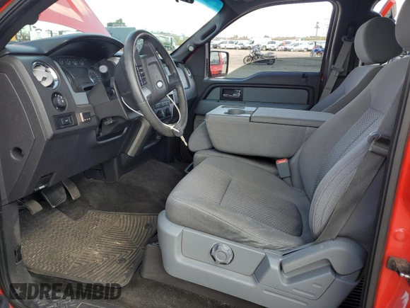 2014 Ford F-150 XL with VIN 1FTFW1EF9EKE57512, listed as a Copart auction lot 51304995 with 152,456 mi miles and Salvage Title. Bid and sale history available at carsss.com. Image 7.