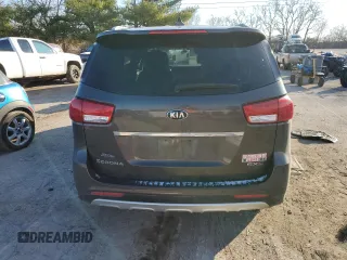 2018 Kia Sedona SX-L with VIN KNDME5C16J6394039, listed as a Copart auction lot 84510944 with 127,694 mi miles and Salvage Title. Bid and sale history available at carsss.com. Image 6.