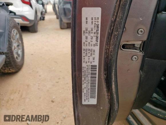 2013 Dodge Journey American Value with VIN 3C4PDCAB0DT656924, listed as a Copart auction lot 47254325 with Not provided miles and Salvage title. Bid and sale history available at DreamBid. Image 14.