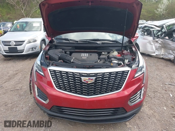 2021 Cadillac XT5 FWD Luxury with VIN 1GYKNAR45MZ182747, listed as a IAAI auction lot 41769515 with 54,753 mi miles. Bid and sale history available at carsss.com. Image 10.