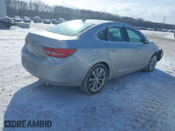 2014 Buick Verano Convenience Group with VIN 1G4PR5SK3E4125764, listed as a IAAI auction lot 41628352 with 168,217 mi miles. Bid and sale history available at carsss.com. Image 4.