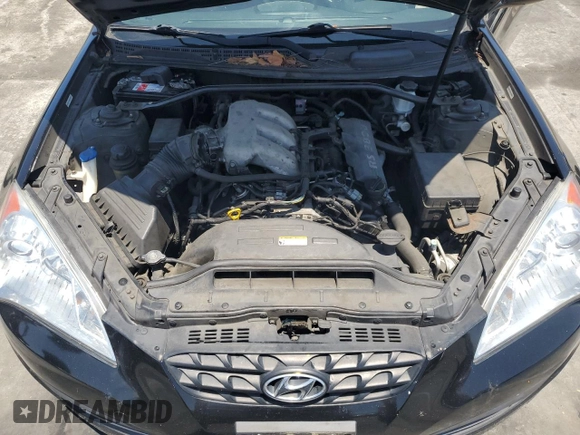 2011 Hyundai Genesis Coupe Grand Touring with VIN KMHHU6KH3BU043705, listed as a Copart auction lot 62675195 with 160,780 mi miles and Clean title. Bid and sale history available at DreamBid. Image 11.