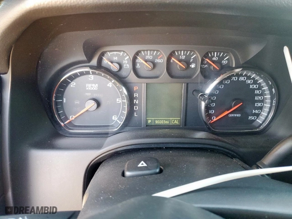 2017 Chevrolet Tahoe Commercial with VIN 1GNLCDEC5HR219842, listed as a Copart auction lot 48504235 with 96,003 mi miles and Salvage Title. Bid and sale history available at carsss.com. Image 9.