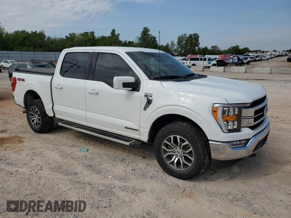 2022 Ford F-150 XL with VIN 1FTFW1EDXNFA73682, listed as a Copart auction lot 68543404 with 61,338 mi miles and Salvage Title. Bid and sale history available at carsss.com. Image 4.
