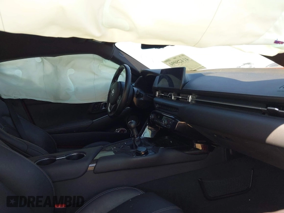 2024 Toyota Supra 3.0 with VIN WZ1DB0G07RW063657, listed as a IAAI auction lot 41428094 with 8,765 mi miles and . Bid and sale history available at DreamBid. Image 5.