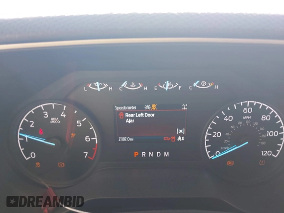2022 Ford F-150 XL with VIN 1FTEX1EP3NFA65331, listed as a IAAI auction lot 42601392 with 21,187 mi miles and . Bid and sale history available at DreamBid. Image 7.