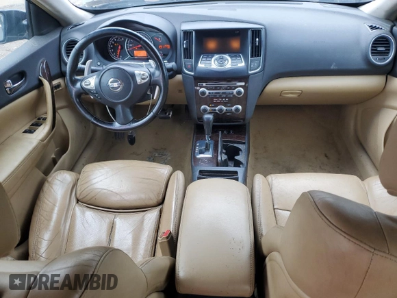 2010 Nissan Maxima SV with VIN 1N4AA5APXAC820912, listed as a Copart auction lot 60726965 with 119,093 mi miles and Salvage title. Bid and sale history available at DreamBid. Image 8.
