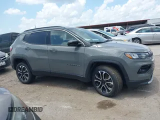 2023 Jeep Compass Limited с VIN 3C4NJDCN4PT523228, выставлен на аукционе IAAI как лот 42555447 с пробегом 57 684 миль миль и . История ставок и продаж доступна на DreamBid. Изображение 13.