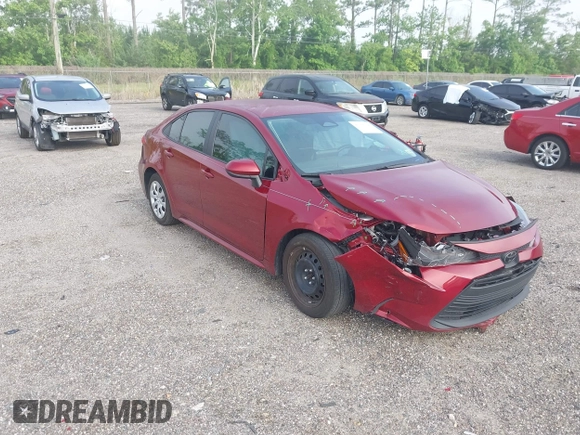 2024 Toyota Corolla LE z VIN 5YFB4MDE2RP109704, wystawiony jako IAAI lot #42307290 z przebiegiem 48 996 mil mil oraz . Historia ofert i sprzedaży dostępna na DreamBid. Obrazek 1.