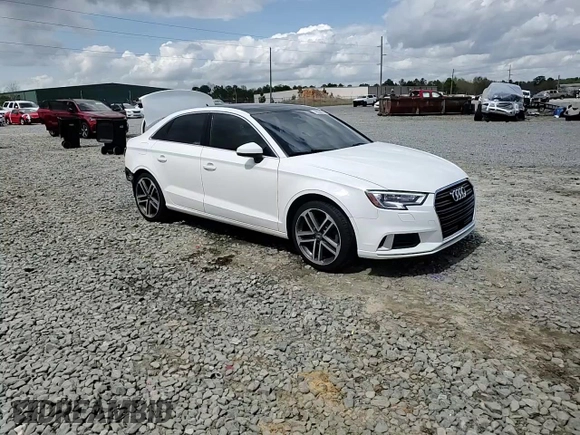 2019 Audi A3 Sedan Premium with VIN WAUAUGFF6K1008904, listed as a Copart auction lot 48968675 with 38,957 mi miles and Salvage Title. Bid and sale history available at carsss.com. Image 14.