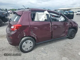 2020 Mitsubishi Mirage ES with VIN ML32A3HJ7LH010618, listed as a Copart auction lot 56702695 with 118,976 mi miles and Salvage title. Bid and sale history available at DreamBid. Image 3.