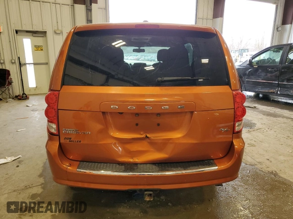2011 Dodge Grand Caravan R/T with VIN 2D4RN7DG1BR743285, listed as a Copart auction lot 81943844 with 163,532 mi miles and Non Repairable. Bid and sale history available at DreamBid. Image 6.