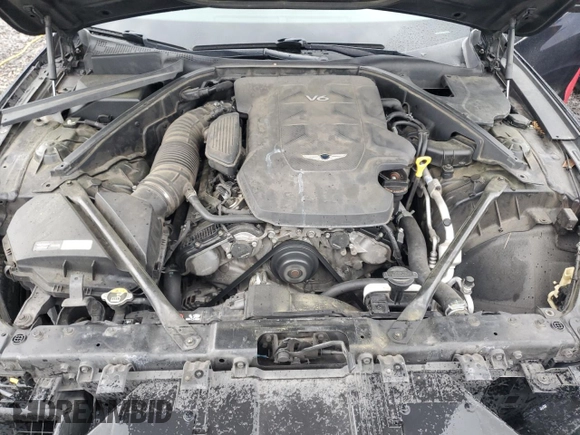 2018 Genesis G80 3.8L z VIN KMHGN4JEXJU281179, wystawiony jako Copart lot #53790595 z przebiegiem 119 767 mil mil oraz Szkody całkowita. Historia ofert i sprzedaży dostępna na DreamBid. Obrazek 11.
