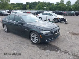 2016 BMW 5 Series 535i xDrive with VIN WBA5B3C51GG254002, listed as a IAAI auction lot 40184713 with 92,346 mi miles and . Bid and sale history available at DreamBid. Image 1.