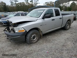 2010 Dodge Ram 1500 SLT with VIN 1D7RB1GT8AS237614, listed as a Copart auction lot 84065454 with 57,836 mi miles and Salvage Title. Bid and sale history available at carsss.com. Image 1.