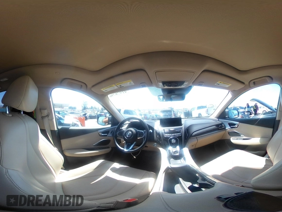 2019 Acura RDX with VIN 5J8TC2H35KL043797, listed as a IAAI auction lot 41978796 with 52,276 mi miles. Bid and sale history available at carsss.com. Image 19.