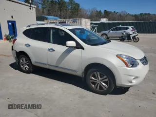 2013 Nissan Rogue SL with VIN JN8AS5MT6DW524521, listed as a Copart auction lot 49279995 with 122,114 mi miles and Salvage Title. Bid and sale history available at carsss.com. Image 4.