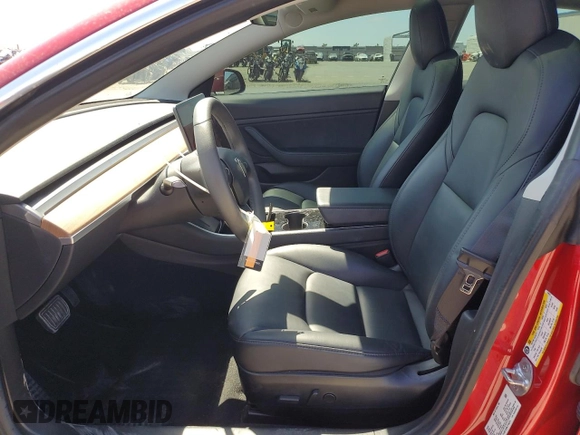 2020 Tesla Model 3 Long Range with VIN 5YJ3E1EB9LF744314, listed as a Copart auction lot 53992025 with 74,645 mi miles and Salvage Title. Bid and sale history available at carsss.com. Image 7.