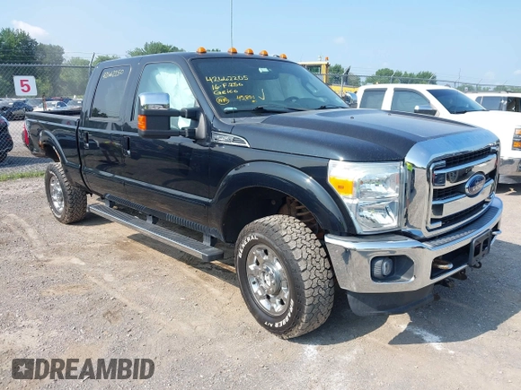 2016 Ford F-250 Lariat with VIN 1FT7W2B65GEB10257, listed as a IAAI auction lot 42662205 with 45,801 mi miles and . Bid and sale history available at DreamBid. Image 1.