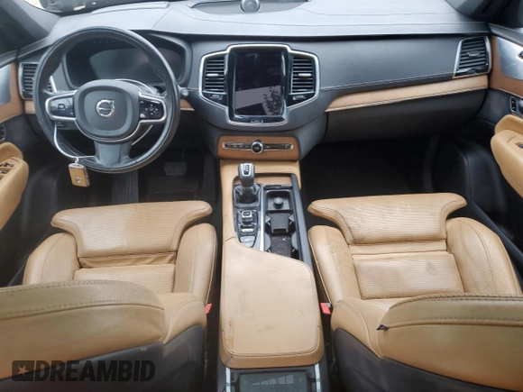 2016 Volvo XC90 with VIN YV4A22PN9G1002326, listed as a Copart auction lot 65860914 with Not Provided miles and Salvage Title. Bid and sale history available at DreamBid. Image 8.
