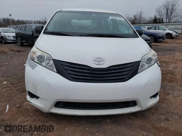 2017 Toyota Sienna L with VIN 5TDZZ3DC8HS855623, listed as a Copart auction lot 83327124 with 209,335 mi miles and Salvage Title. Bid and sale history available at DreamBid. Image 5.